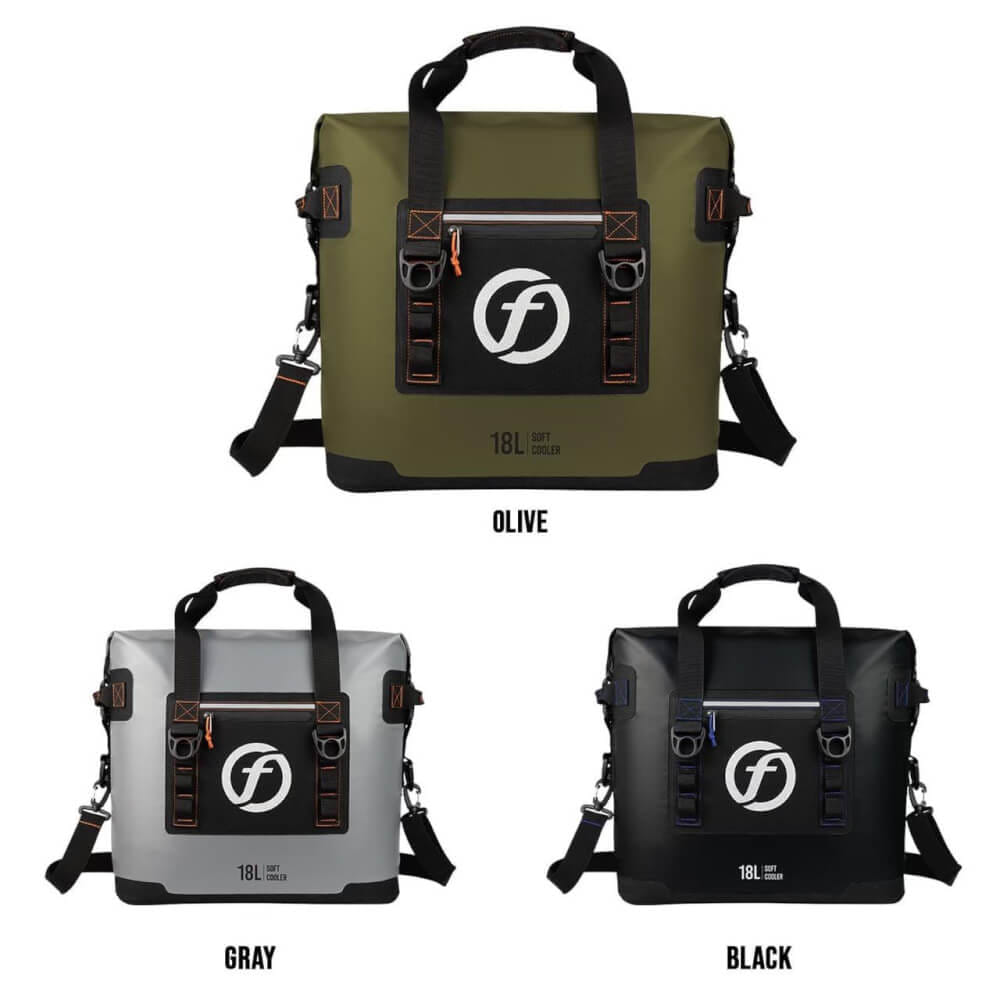 กระเป๋าเก็บความเย็น FEELFREE SOFT COOLER สี OLIVE ผ้ากันน้ำ_10